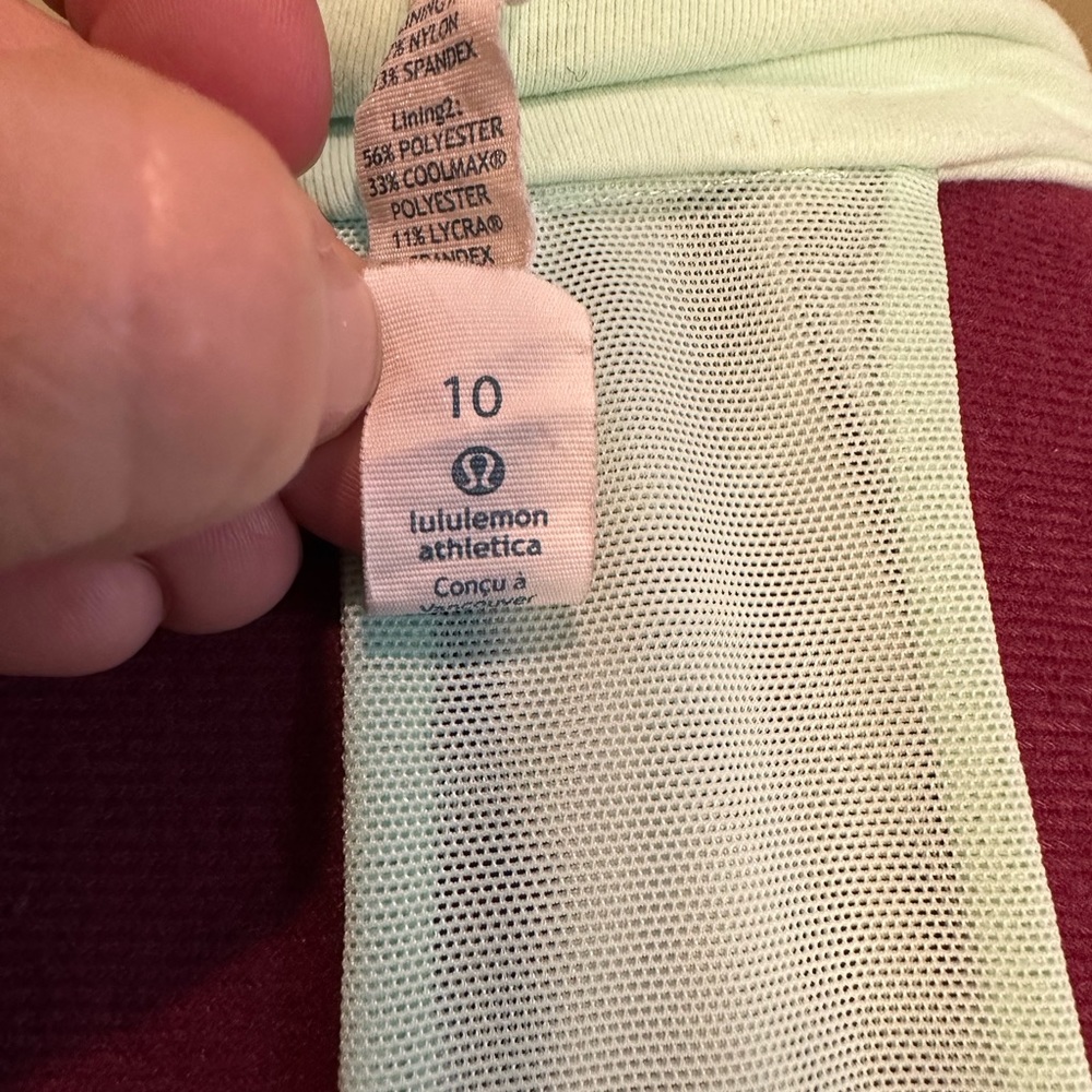 Mint Lululemon Razorback Workout Top - Picture 5 of 5